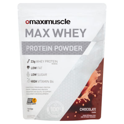 Max Whey Protein Powder Chocolate Flavour thumbnail 2