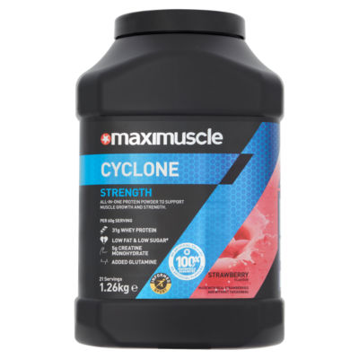 Cyclone Strength Powder Strawberry Flavour