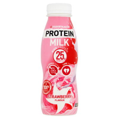 Protein Milk Strawberry Flavour thumbnail 2