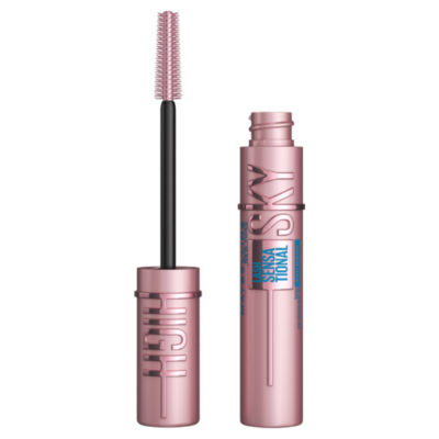 Maybelline Mascara Lash Sensational Sky High Waterproof Volumizing and Thickening Mascara 01 Black