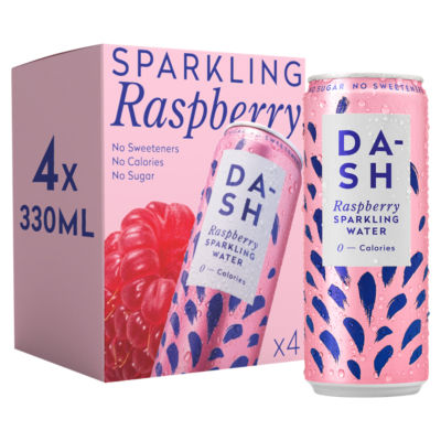 DASH Raspberry Infused Sparkling Water