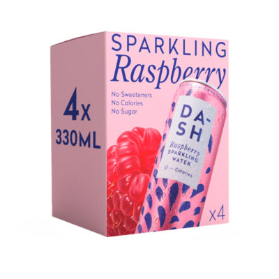 Raspberry Sparkling Water 4 x 330ml thumbnail 3