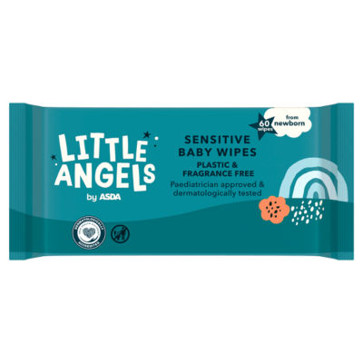 by  60 Sensitive Baby Wipes from Newborn thumbnail 2