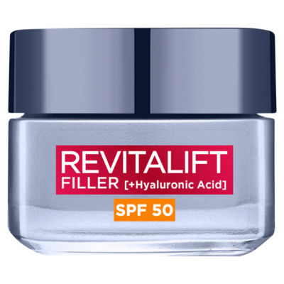 L’Oréal Paris Revitalift Filler Deep Replumping Anti-Ageing, SPF50, with Hyaluronic Acid, 50ml thumbnail 2