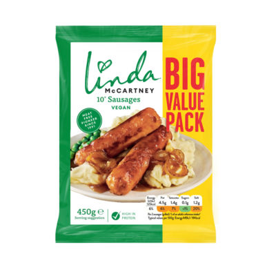 10 Vegan Sausages 450g thumbnail 3