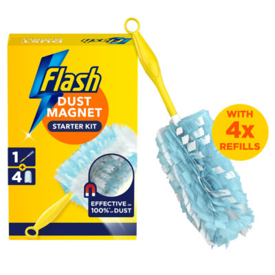 Flash Duster Starter Kit + 4ct Refill