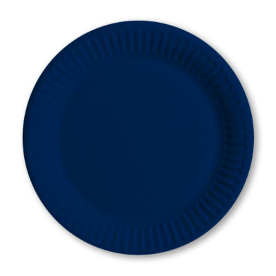Navy Paper Plates 12pk