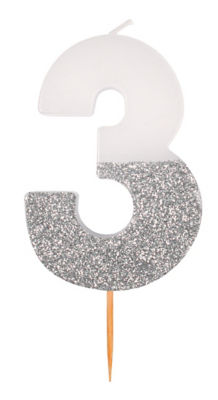 Large Number Candle 3