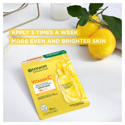 Brightening & Super Hydrating Vitamin C Sheet Mask 28g thumbnail 4