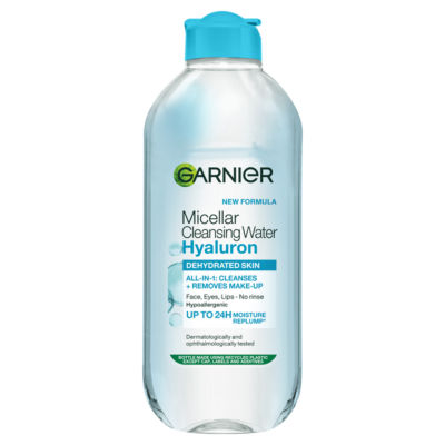 Micellar Hyaluronic Aloe Water Facial Cleanser For Dehydrated Skin 400ml