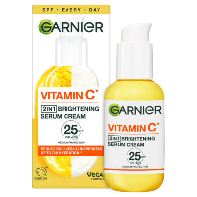 Vitamin C Serum Cream, 2in1 Formula With 20% Vitamin C serum & SPF25 Moisturiser 50ml thumbnail 2