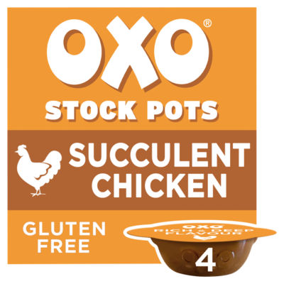 Oxo Succulent Chicken Stock Pots 4 x 20g thumbnail 2