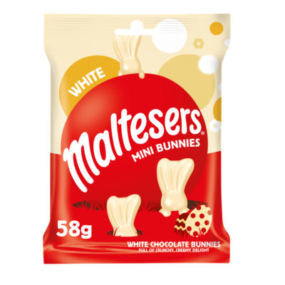 White Chocolate Mini Bunnies Bag 58g thumbnail 2