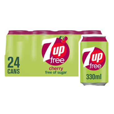 Zero Sugar Free Cherry Cans 24 x 330ml