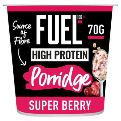 High Protein Super Berry Porridge Oat Cereal Pot 70g thumbnail 2