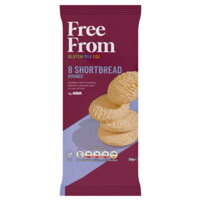 Free From by  8 Shortbread Rounds 150g thumbnail 2