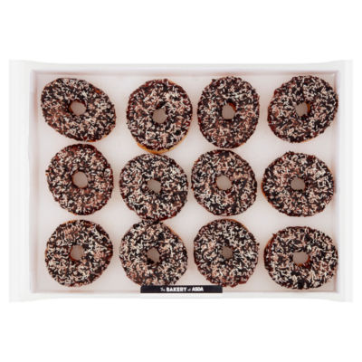 The BAKERY at ASDA 12 Choc Iced Donuts