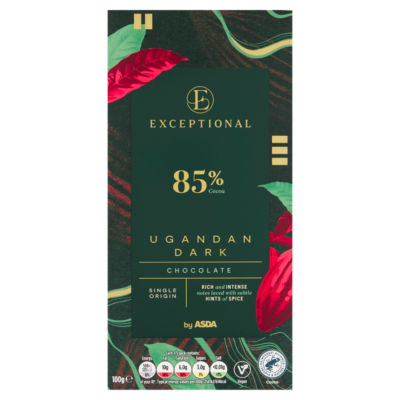 Ugandan Dark Chocolate 100g thumbnail 2