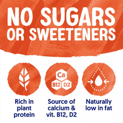 Plain No Sugars Dairy Free Soya Yoghurt Alternative 500g thumbnail 4
