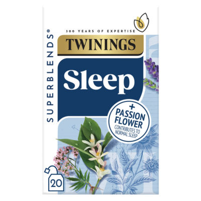 Superblends Sleep Valerian & Orange Blossom 20 Tea Bags 30g thumbnail 2