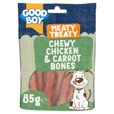 Good Boy Meaty Treaty Chicken Carrot Bones Dog Treats