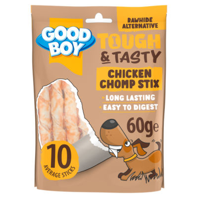 Tough & Tasty Chicken Chomp Stix 60g