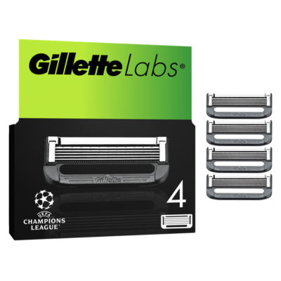 UEFA Champions League Special Edition  Labs, Pack of 4 Razor Blades Refills thumbnail 2