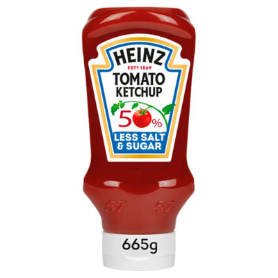 50% Less Sugar & Salt Tomato Ketchup 665g thumbnail 2