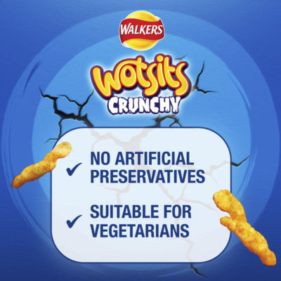Wotsits Crunchy Really Cheesy Sharing Snacks Crisps 140g thumbnail 3