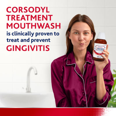 Medicated Antibacterial Mouthwash Original, Alcohol Free, 300ml thumbnail 4