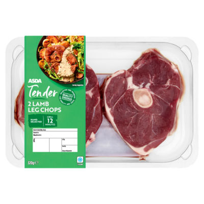 2 Tender Lamb Leg Chops 320g thumbnail 2
