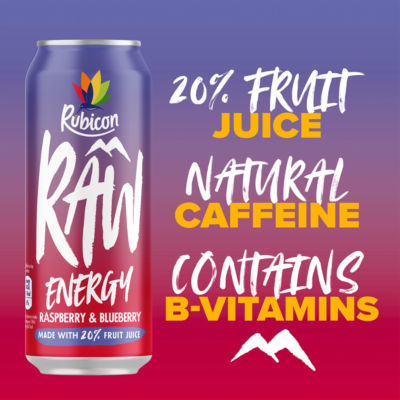 Raw Energy Raspberry & Blueberry 500ml thumbnail 3