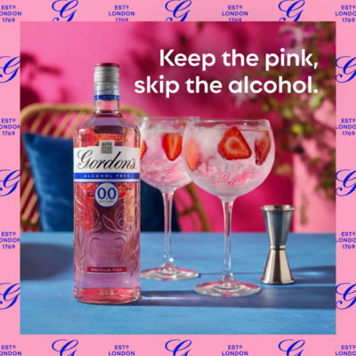Premium Pink Alcohol Free Spirit 0.0% vol 70cl thumbnail 3