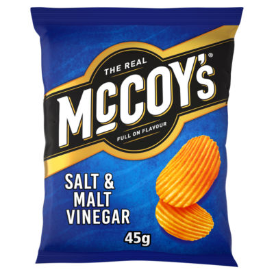 Salt & Malt Vinegar Grab Bag Crisps 45g thumbnail 2