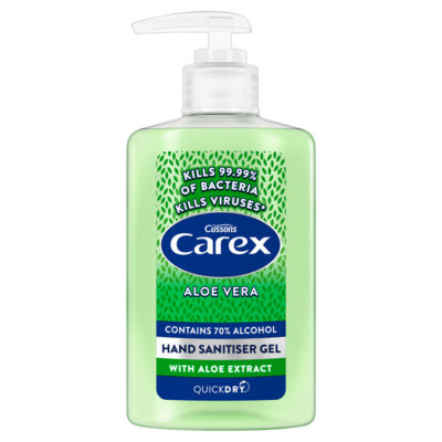 Carex Aloe Vera Antibacterial Hand Sanitiser Gel
