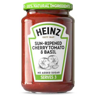 Sun-Ripened Cherry Tomato And Basil Pasta Sauce 350G