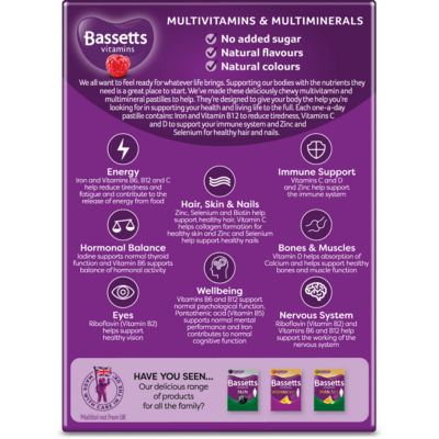 Woman Multivitamins & Multiminerals Raspberry Flavour 30 Pastilles thumbnail 3