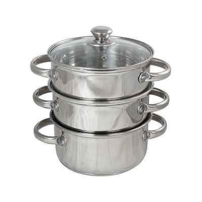 Stainless Steel 3 Tier Steamer thumbnail 2