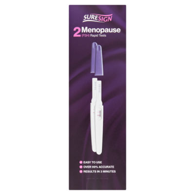 2 Menopause (FSH) Rapid Tests