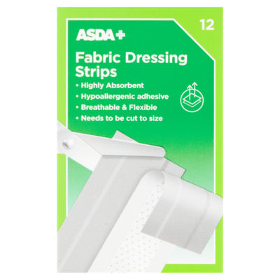 12 Fabric Dressing Strips thumbnail 2