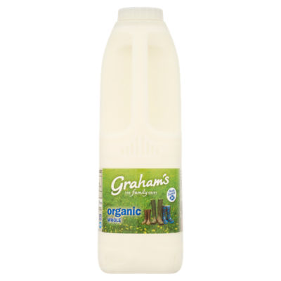 The Family Dairy Organic Whole 1 Litre