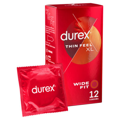 Thin Feel XL Condoms, Pack of 12 thumbnail 2
