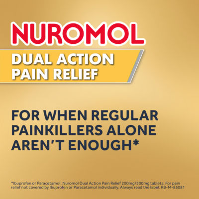 Dual Action Pain Relief 200mg/500mg 6 Tablets thumbnail 3