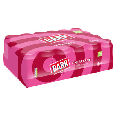 Cherryade Flavoured Fizzy Drink 330ml Can thumbnail 2