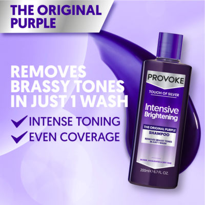 Touch of Silver Intensive Brightening the Original Purple Shampoo 200ml thumbnail 3