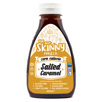 Salted Caramel Flavour Syrup with Sweetener 425ml thumbnail 2