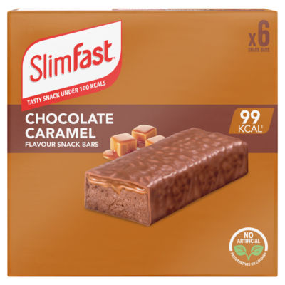 SlimFast Chocolate Caramel Treat Bar Multipack