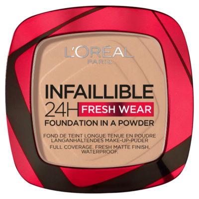Paris Infallible 24H Fresh Wear Foundation in a Powder Shade 120 Vanilla thumbnail 2