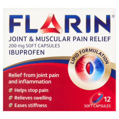 Flarin Joint & Muscular Pain Relief 200mg Capsules
