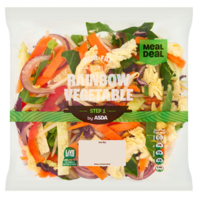 ASDA Crunchy & Vibrant Rainbow Vegetable Stir-Fry 320g